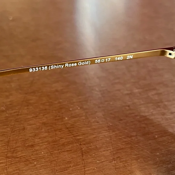 Coach Gold and Brown Sunglasses - Picture 6 of 7